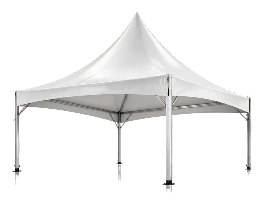 Toldo chapéu de bruxa: Leve, bonito e rápido de montar.